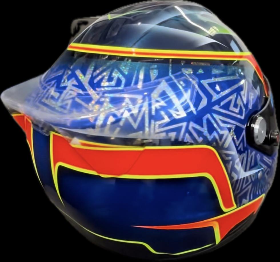 CASCO ROUX DISEÑO Y PINTURA BY LUCKY DESIGN