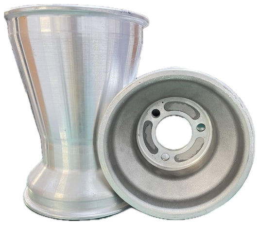 RIN TRASERO AL H180 MM SIN BIGLOCK PLATEADO CRG