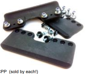 Skid plate plastico 1 pza protector inferior de chasis KM