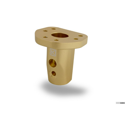 [C] Base de volante inclinada AL para volante - 6 agujeros OTK