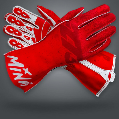 Minus 273 Guantes Drip EVO Rojo Flow / Rojo