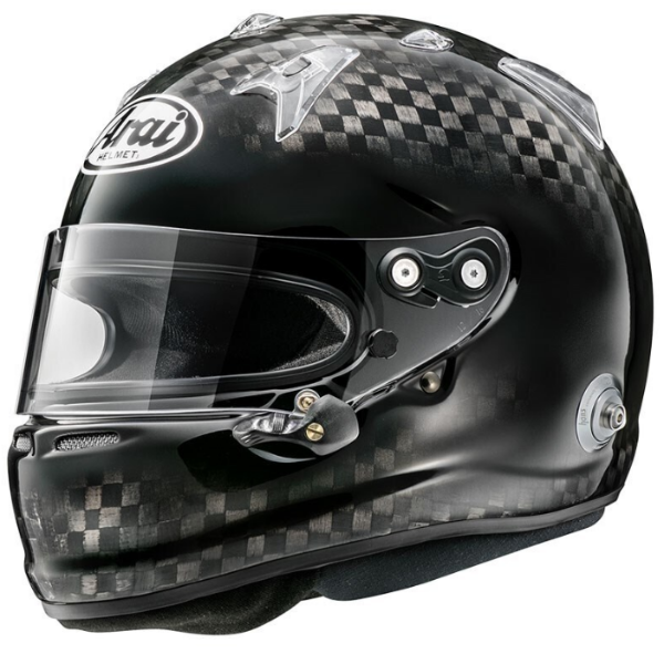 Casco GP7-SRC Fibra de Carbono Negro Arai
