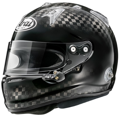 Casco GP7-SRC Fibra de Carbono Negro Arai
