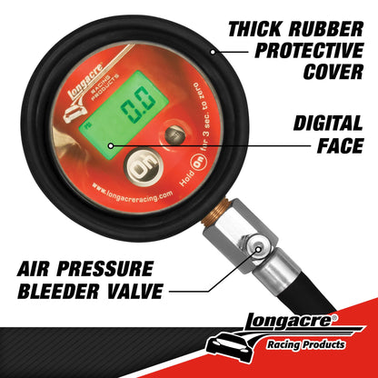 Herramienta gauge medir llantas Longacre