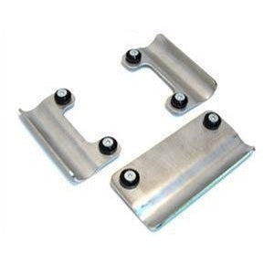 Skid plate de acero inoxidable set 3 pzas