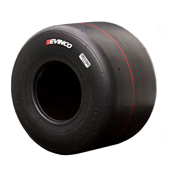 Set De Llantas Evinco Rojas Kart Grande