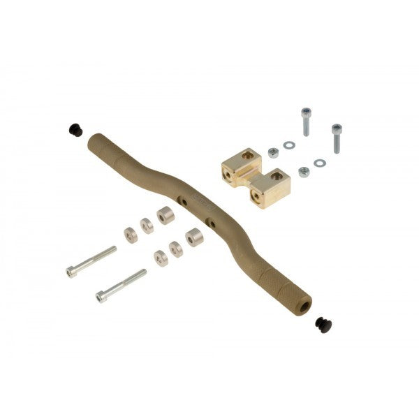 [A]Reposapies ajustable AL completo con soporte OTK | Bortoni Motor Sports