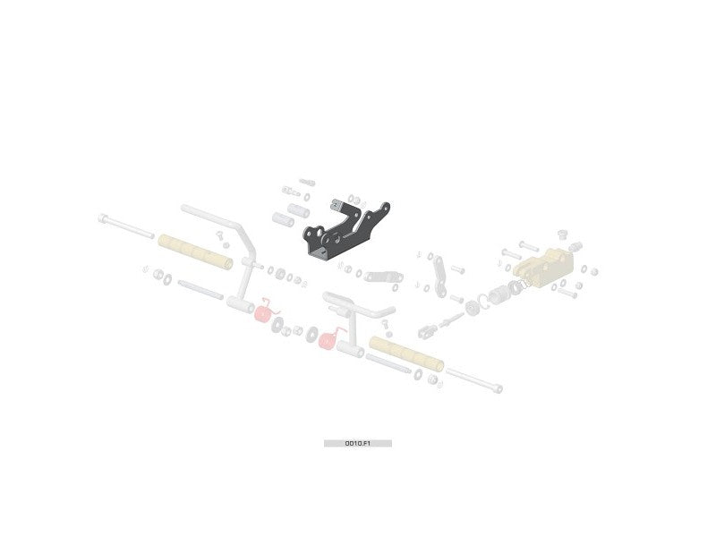 [C]Soporte para pedalera Baby OTK | Bortoni Motor Sports
