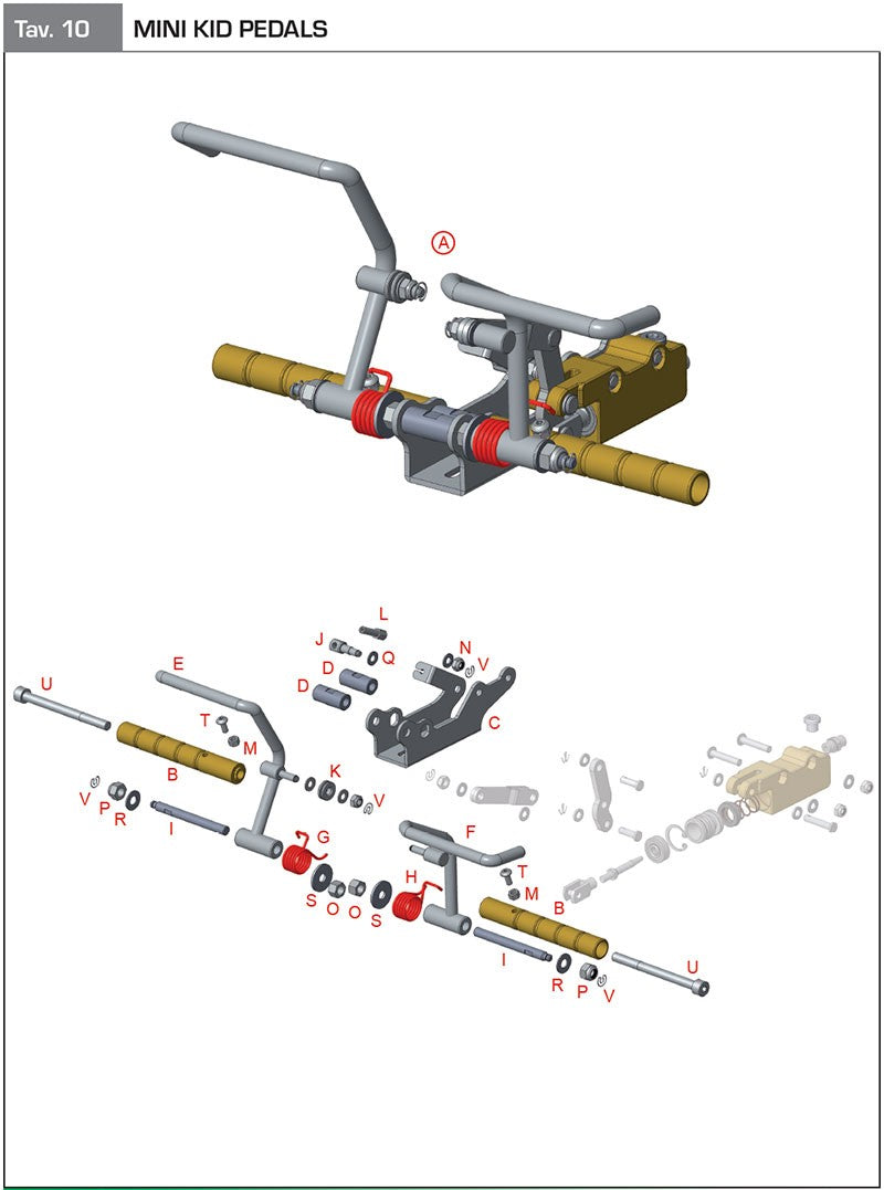 [F]Pedal de freno OTK | Bortoni Motor Sports