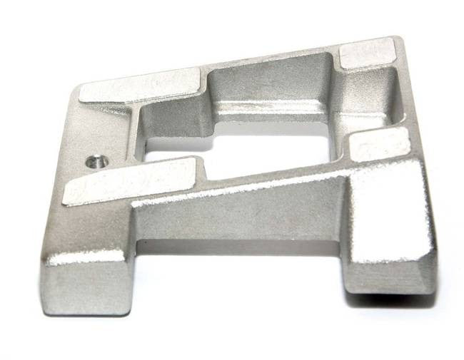 [D]Base de motor AL inclinado 92x28 mm perforado OTK | Bortoni Motor Sports