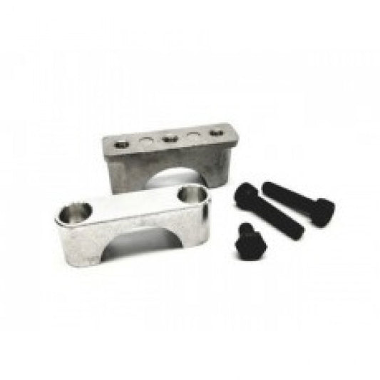[289A] CLAMPS DE BASE DE BATERIA 28mm CON TORNILLOS MS | Bortoni Motor Sports