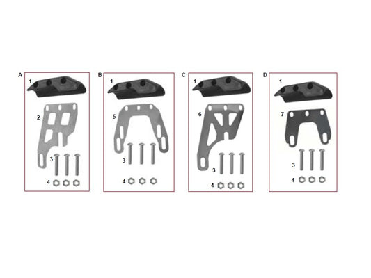 [C] Kit protector de disco de freno trasero CRG OK | Bortoni Motor Sports