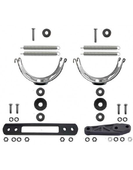 [A] Kit de 2 canastillas con soporte para KZ completo | Bortoni Motor Sports
