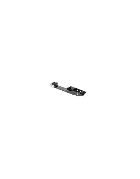 [8] Soporte de pedal IZQ negro completo | Bortoni Motor Sports