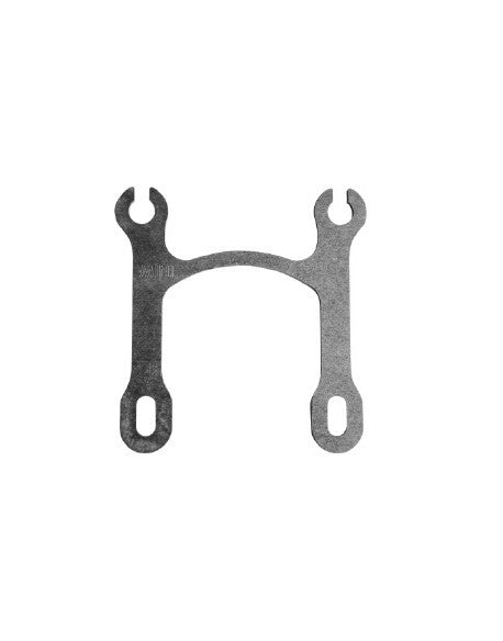 [8] Soporte de cubre cadena híbrido ligero | Bortoni Motor Sports