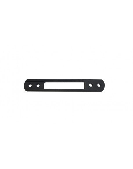 [6] Soporte de canastilla de escape negro | Bortoni Motor Sports